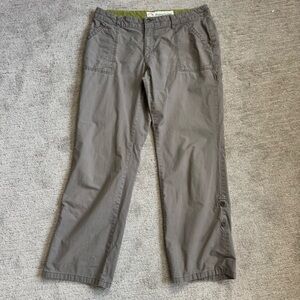 2/$20 Royal Robbins Outdoor Goddess Grey Cargo Hiking Pants